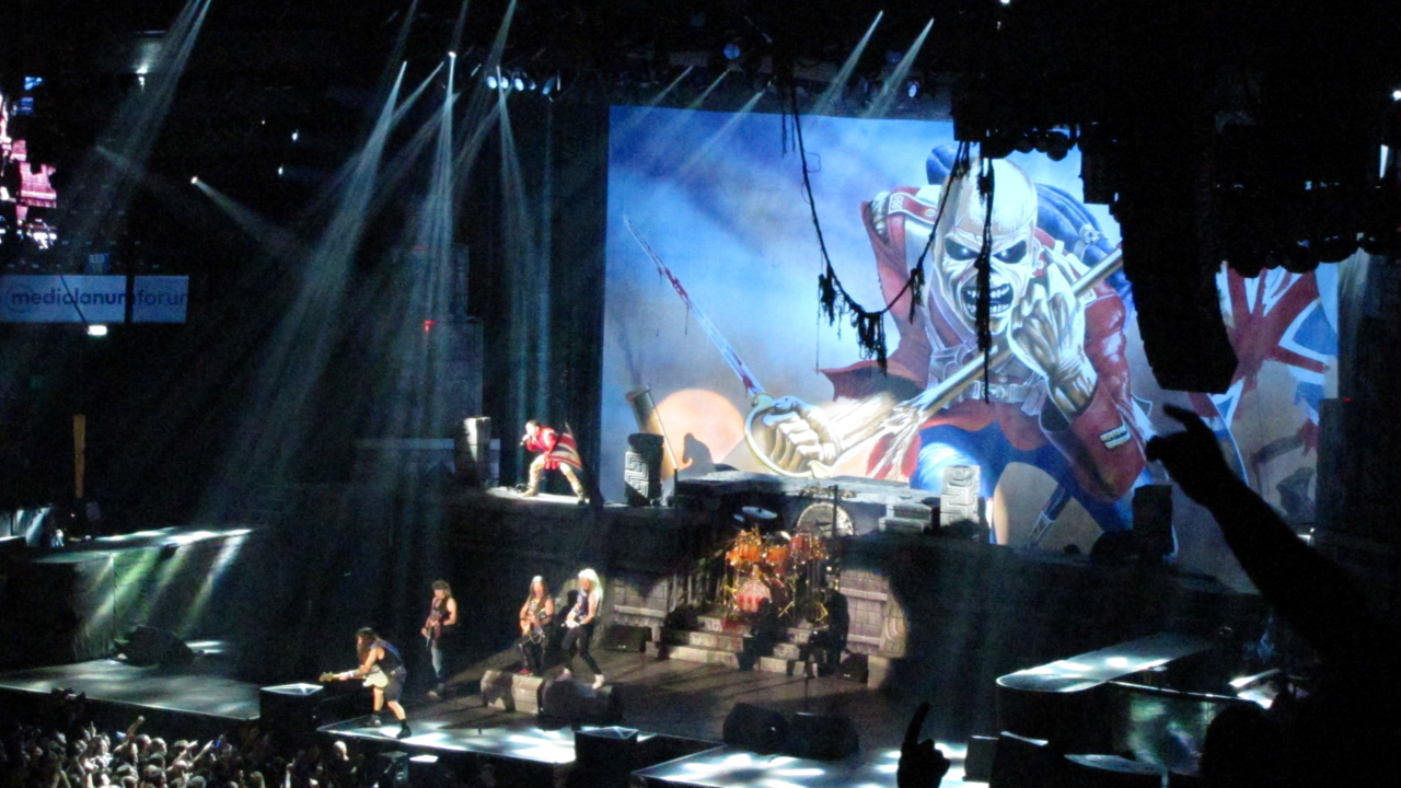 Iron Maiden in azione